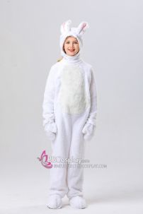 Đồ Thỏ Trắng Vải Lông Trắng
