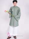 Trang Phục Áo Tấc Tay Thụng Xanh Rêu
