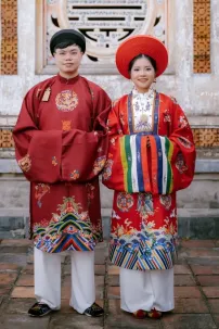 Đồ Việt Phục Mãng Lan Đỏ In Rồng