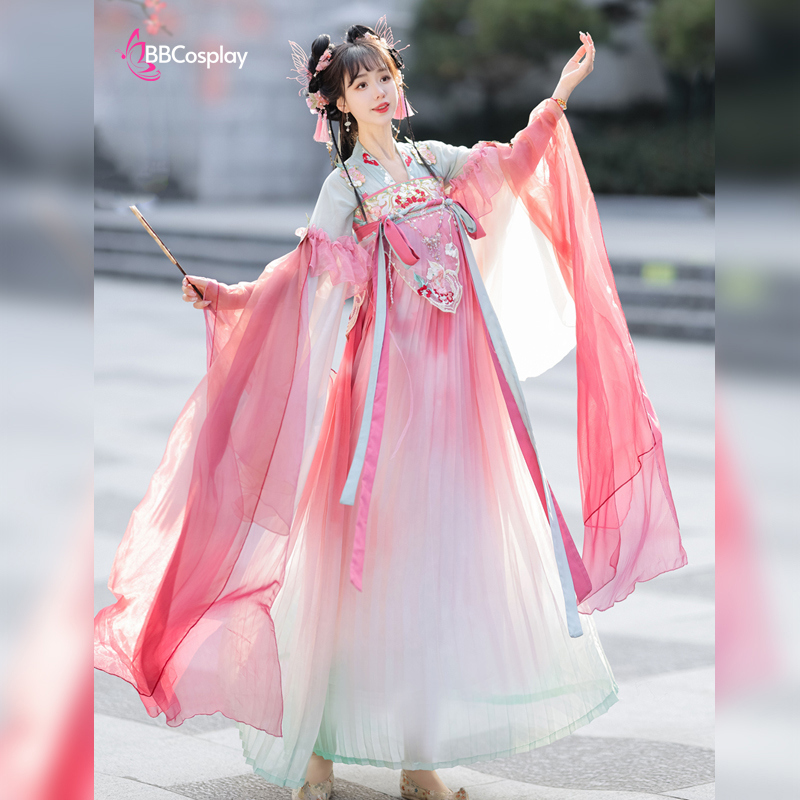 Trang Phục Cổ Trang Hằng Nga Phù Dung Mỹ Hoa