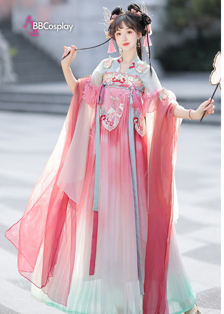 Trang Phục Cổ Trang Hằng Nga Phù Dung Mỹ Hoa