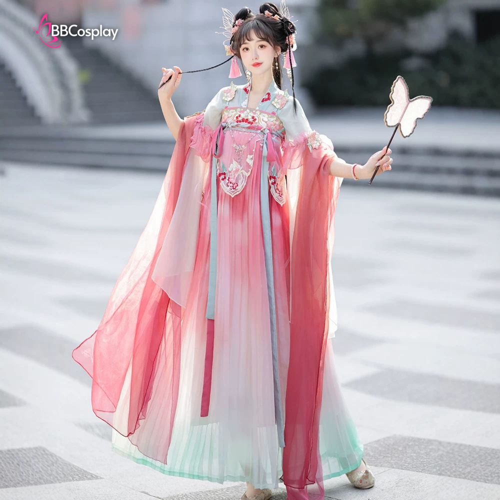 Trang Phục Cổ Trang Hằng Nga Phù Dung Mỹ Hoa