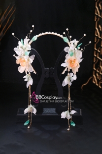 Cài Tóc Tiên Nữ - Cài Tóc Hoa Cam