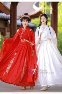 Đồ Hằng Nga Tuyết Linh Lung Khoác Thêu Rồng