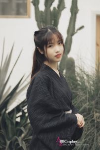 Yukata Kuro Cho Nữ