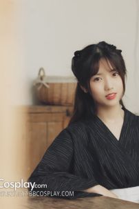 Yukata Kuro Cho Nữ