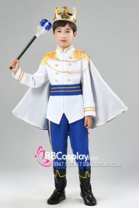 Đồ Hoàng Tử Anh Quốc Cho Bé (Xanh)