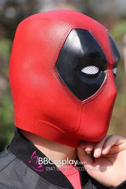 Mặt Nạ Deadpool Silicone Không Che Cổ