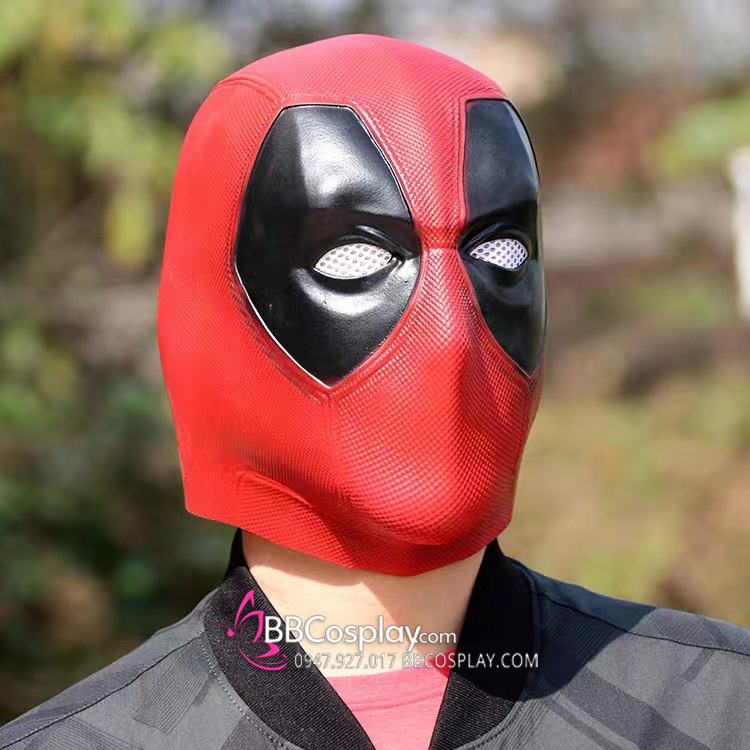 Mặt Nạ Deadpool Silicone Không Che Cổ