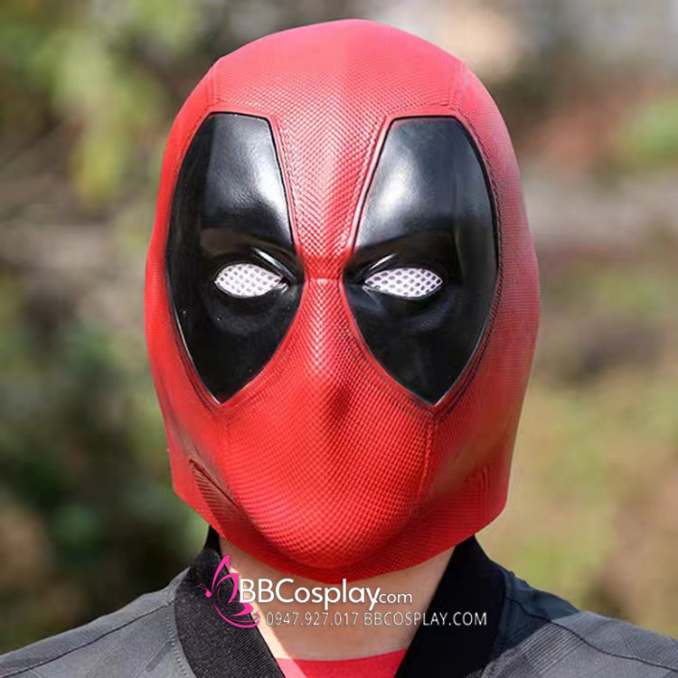 Mặt Nạ Deadpool Silicone Không Che Cổ