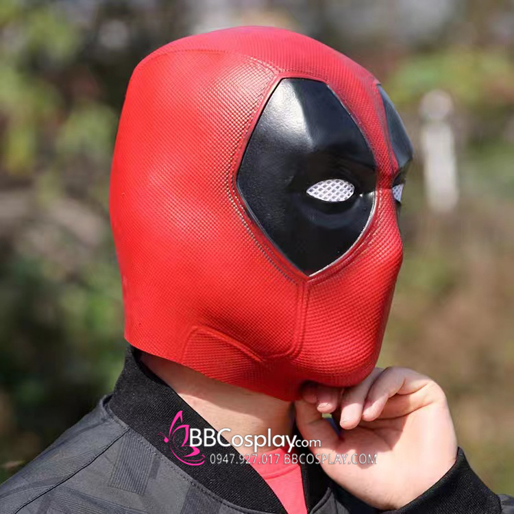 Mặt Nạ Deadpool Silicone Không Che Cổ