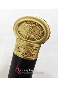 Kiếm PU Cổ Trang Nhà Đường Màu Đen