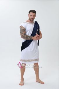 Đồ Hy Lạp Toga Choàng Xanh Nhung