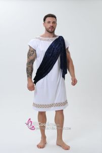Đồ Hy Lạp Toga Choàng Xanh Nhung
