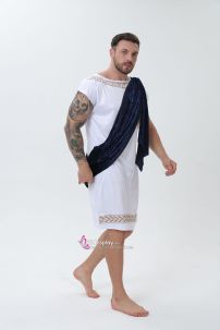 Đồ Hy Lạp Toga Choàng Xanh Nhung