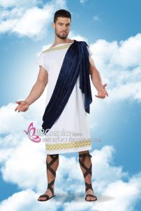 Đồ Hy Lạp Toga Choàng Xanh Nhung