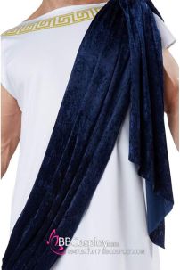 Đồ Hy Lạp Toga Choàng Xanh Nhung