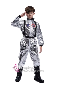 Trang Phục Phi Hành Gia Trẻ Em   - Màu Bạc