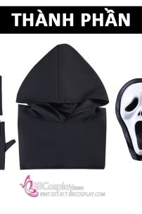 Đồ Hoá Trang Ghost Face - Scream Halloween