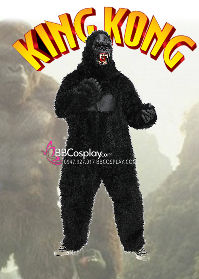 Trang Phục Mascot Con Khỉ - King Kong