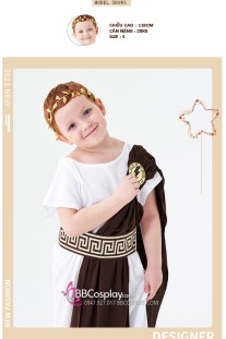 Trang Phục Thần Thoại Hy Lạp - Thần Zeus Cho Bé