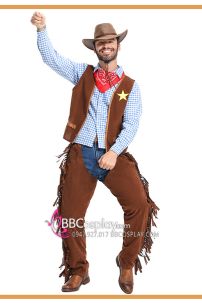 Đồ Cao Bồi Miền Viễn Tây - Áo Xanh Quần Bò