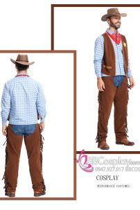 Đồ Cao Bồi Miền Viễn Tây - Áo Xanh Quần Bò