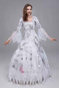 Đồ Đầm Bá Tước Trắng Châu Âu Ma Cà Rồng