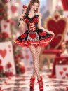 Trang Phục Nữ Hoàng Trái Tim - Red Queen Mẫu Gợi Cảm