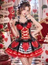 Trang Phục Nữ Hoàng Trái Tim - Red Queen Mẫu Gợi Cảm