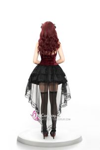 Đồ Nữ Bá Tước Phong Cách Hoa Hồng Đen Steampunk