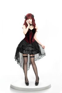 Đồ Nữ Bá Tước Phong Cách Hoa Hồng Đen Steampunk