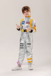 Đồ Phi Hành Gia Cho Bé Trai - Màu Bạc Viền Vàng