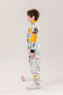 Đồ Phi Hành Gia Cho Bé Trai - Màu Bạc Viền Vàng