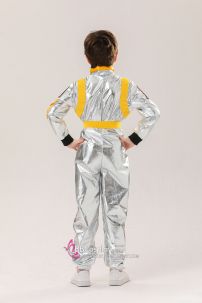 Đồ Phi Hành Gia Cho Bé Trai - Màu Bạc Viền Vàng