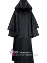 Áo Choàng Có Mũ Trùm Dáng Rộng Màu Đen