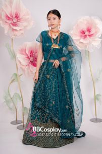 Đồ Ấn Độ Lahanga - Xanh Cổ Vịt