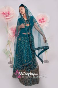 Đồ Ấn Độ Lahanga - Xanh Cổ Vịt