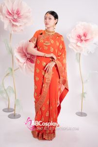 Đồ Sari Ấn Độ Cam