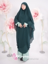 Trang Phục Hồi Giáo Màu Xanh Bạc Hà - Hijab Xanh Rêu
