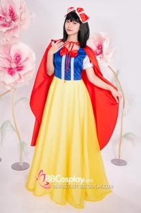 Trang Phục Đầm Công Chúa Bạch Tuyết - Mẫu Shop May