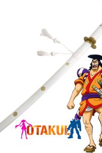 Kiếm Gỗ Phong Thủy Nhật Bản Enma Trắng Của Oden One Piece