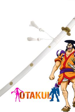 Kiếm Gỗ Phong Thủy Nhật Bản Enma Trắng Của Oden One Piece