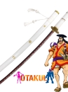 Kiếm Gỗ Phong Thủy Nhật Bản Enma Trắng Của Oden One Piece