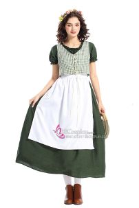 Đồ Cô Gái Nông Thôn Kiểu Miền Đồng Quê Tone Xanh Lá