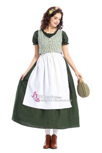 Đồ Cô Gái Nông Thôn Kiểu Miền Đồng Quê Tone Xanh Lá