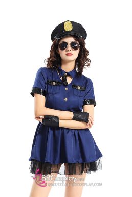 Trang Phục Nữ Cảnh Sát Kiểu Váy Xoè Lolita