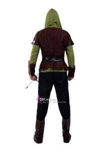 Đồ Robin Hood - Áo Xanh Có Nón Kèm Khoác Nâu