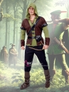 Trang Phục Robin Hood - Áo Xanh Có Nón Kèm Khoác Nâu