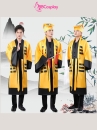 Đồ Pháp Sư Đạo Sĩ Hình Âm Dương - Màu Vàng